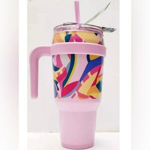 NWT Reduce 40 oz Cold 1 Vacuum Insulated Tumbler Mug w Handle Stainless Steel